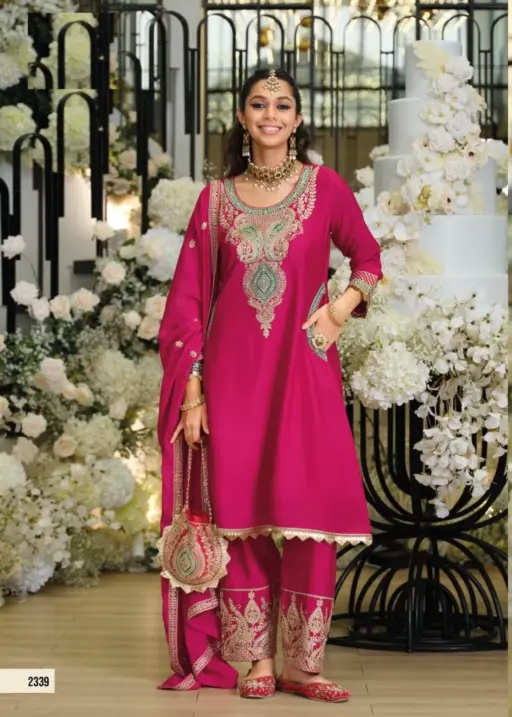 Readymade Eid Dresses Premium Pink