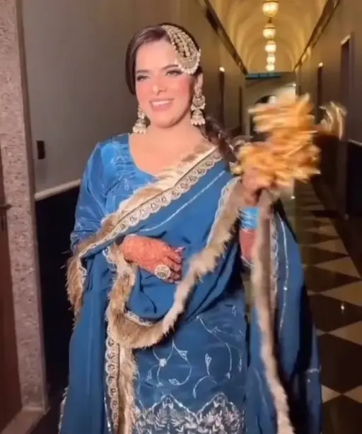 Wedding Blue Skirt Suit