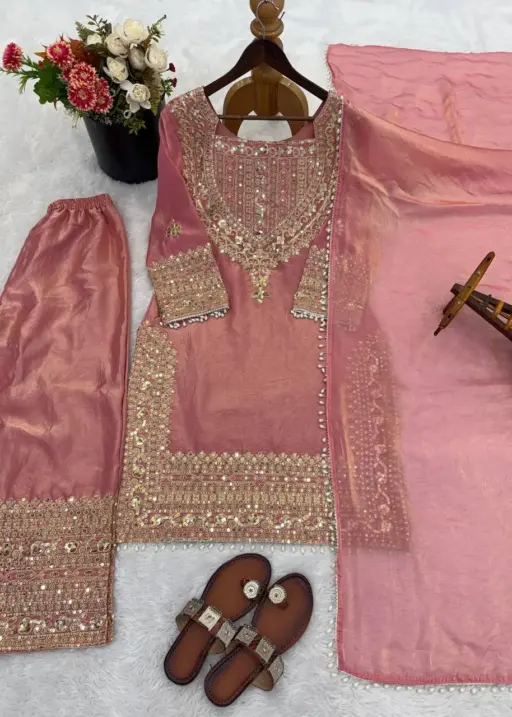 Baby Pink Dress for Women