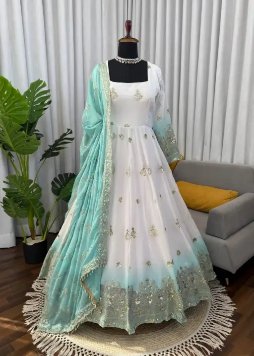 Beautiful Anarkali Dress for Ramzan Eid