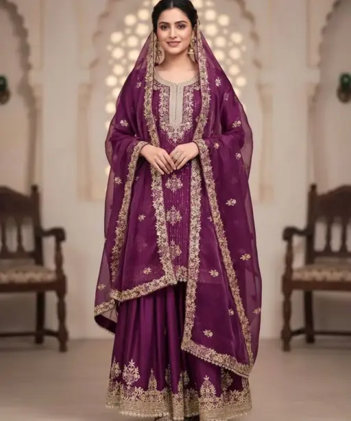 Diamond Work Readymade Eid Dress