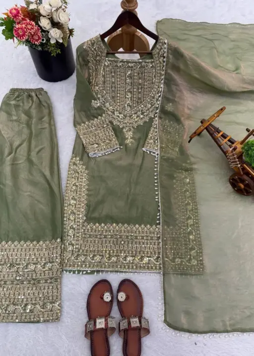 Heavy Embroidery Dress for Eid | Festive Suits