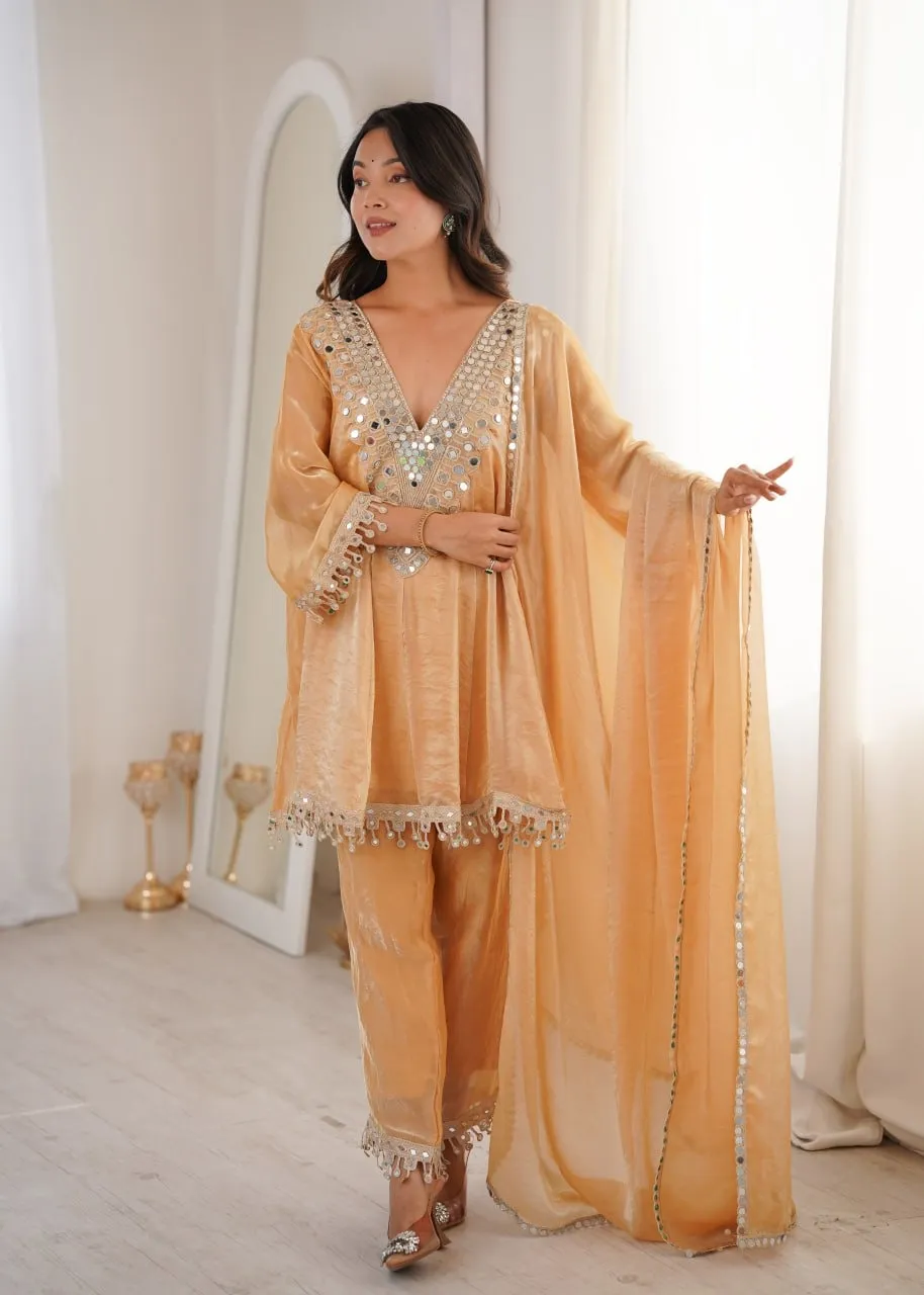 Mirror work Salwar Suit Set