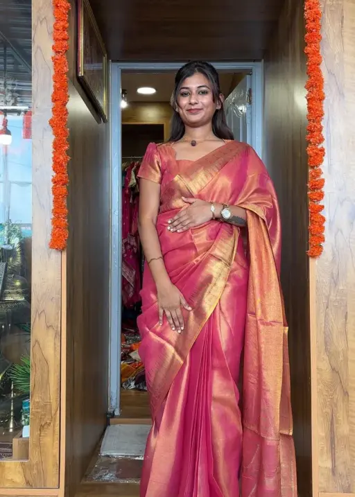 New Fancy Zip and Go Saree