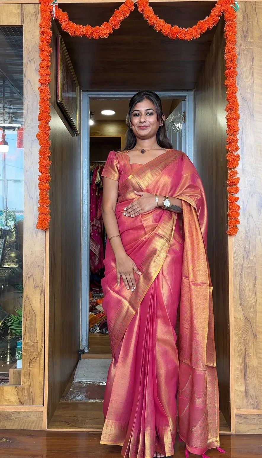 New Fancy Zip and Go Saree