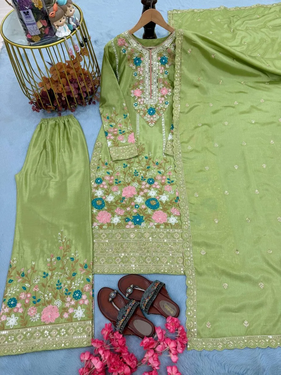 Pista Pakistani salwar Suit Set - Image 2