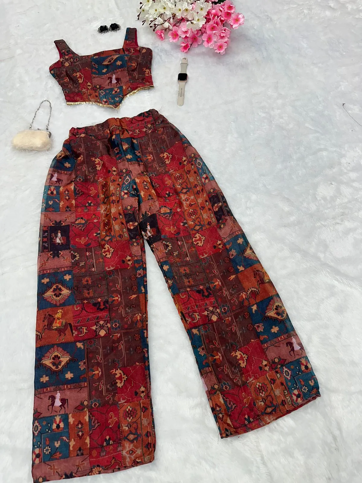 Celebrity Divya Khosla Inspired Co ord set jump suit - Image 6