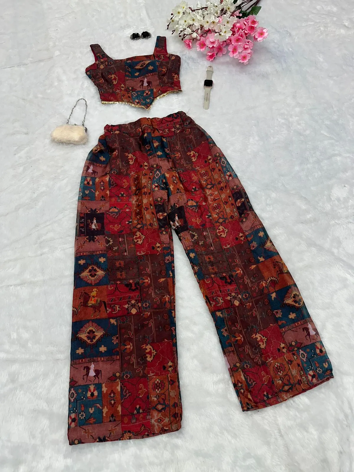 Celebrity Divya Khosla Inspired Co ord set jump suit - Image 7