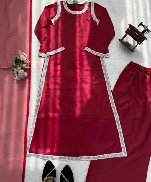 Hania Ameer Inspired Pink Color Readymade Suit