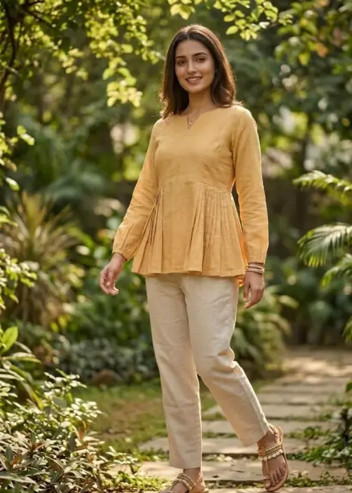 Ladies Tunic Top with Pant