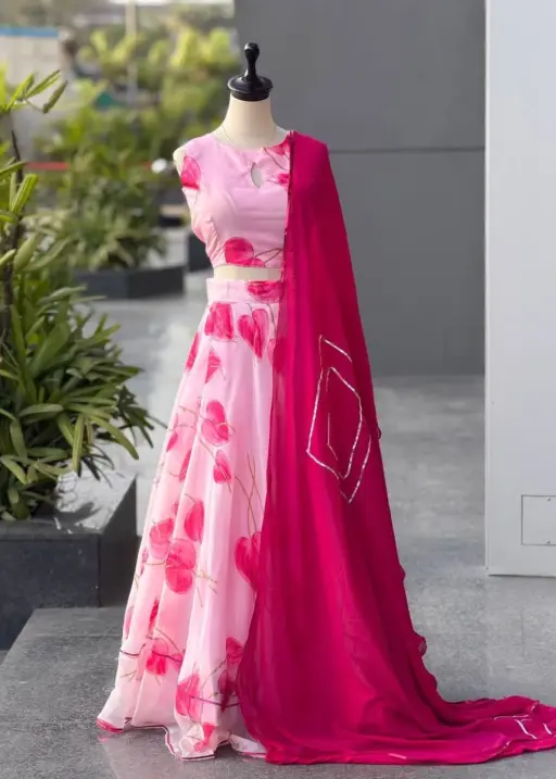 Prettiest Pink Lehenga Choli