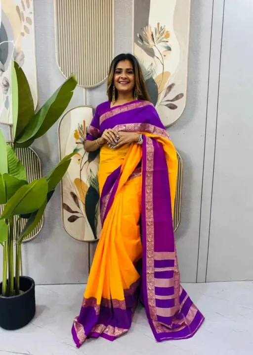 Mysore Silk Zip and Go Saree