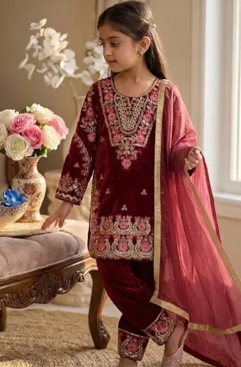 Small Girl Kid Farshi Salwar Suit