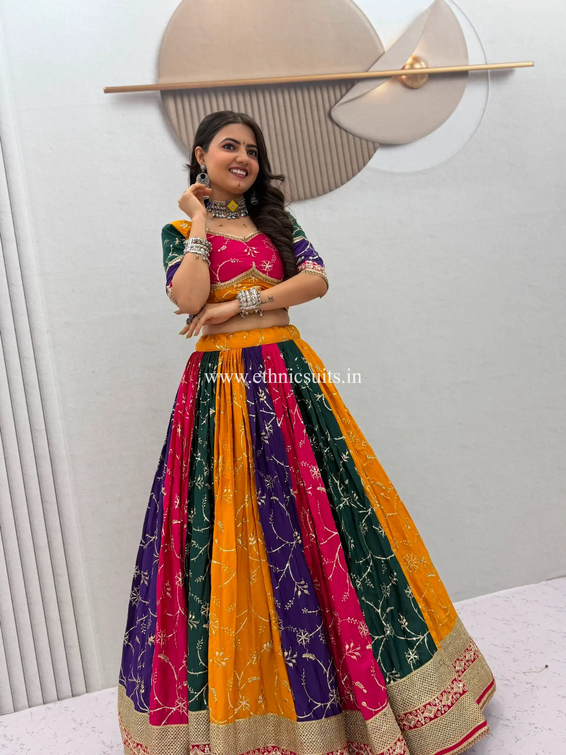 Trending Multi Color Chaniya Choli Readymade - Image 6