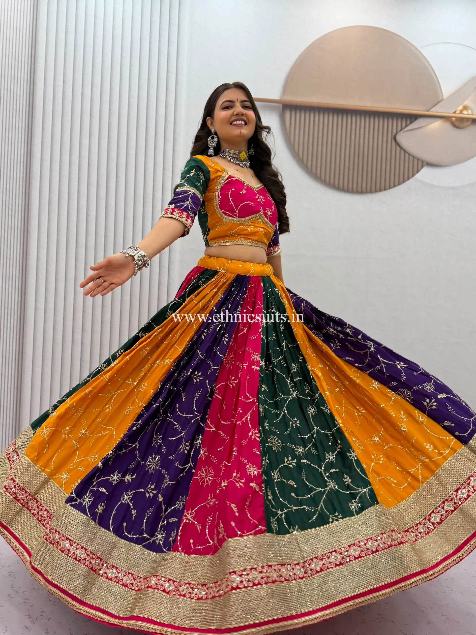 Trending Multi Color Chaniya Choli Readymade - Image 7