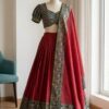 Trending Red Patola Printed Lehenga Choli